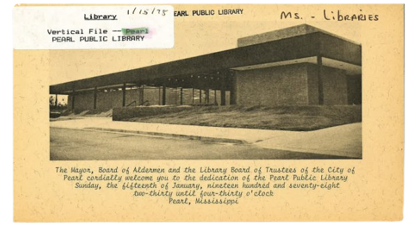 Historic CMRLS library or headquarters