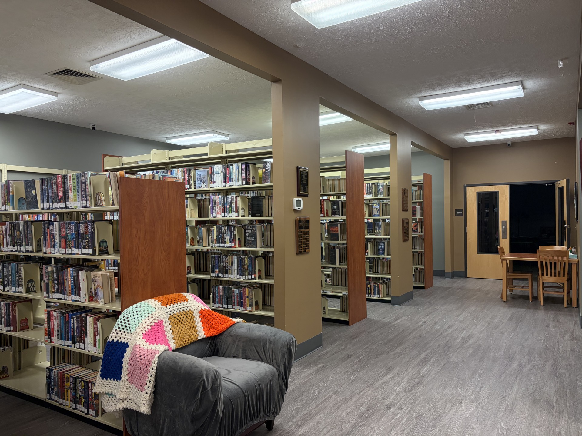 Interior of the Florence Public Library
