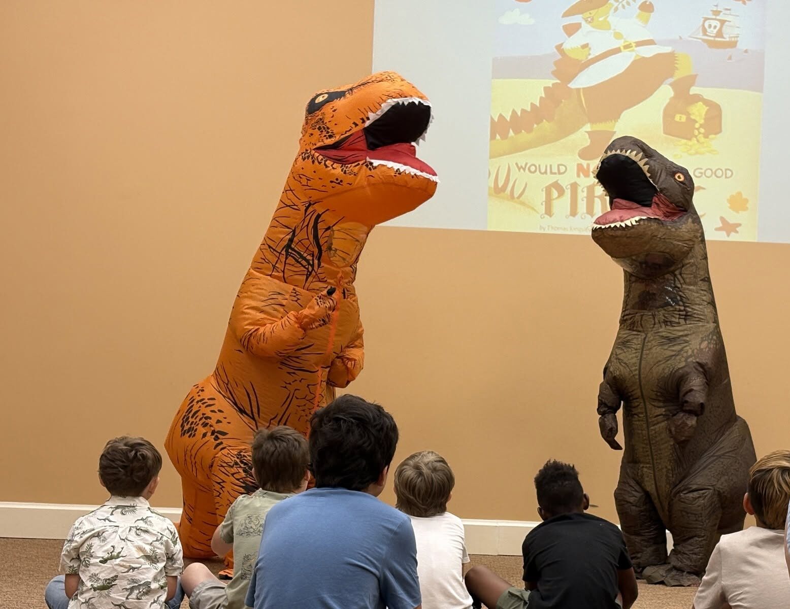 Community program at the Forest Public Library