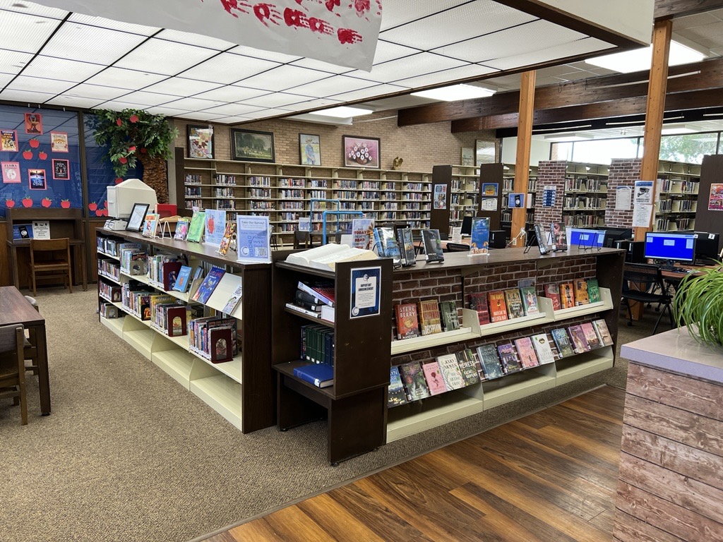 Interior of the Magee Public Library