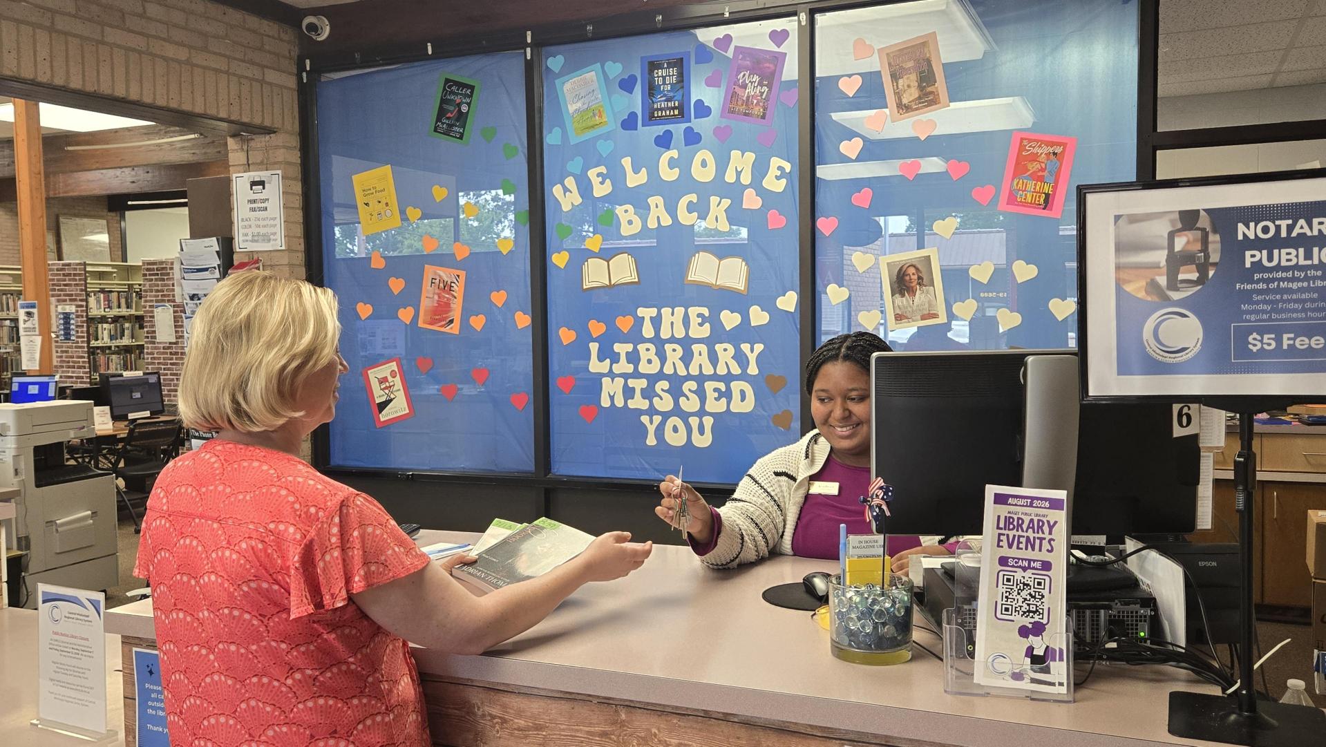 Magee Public Library staff