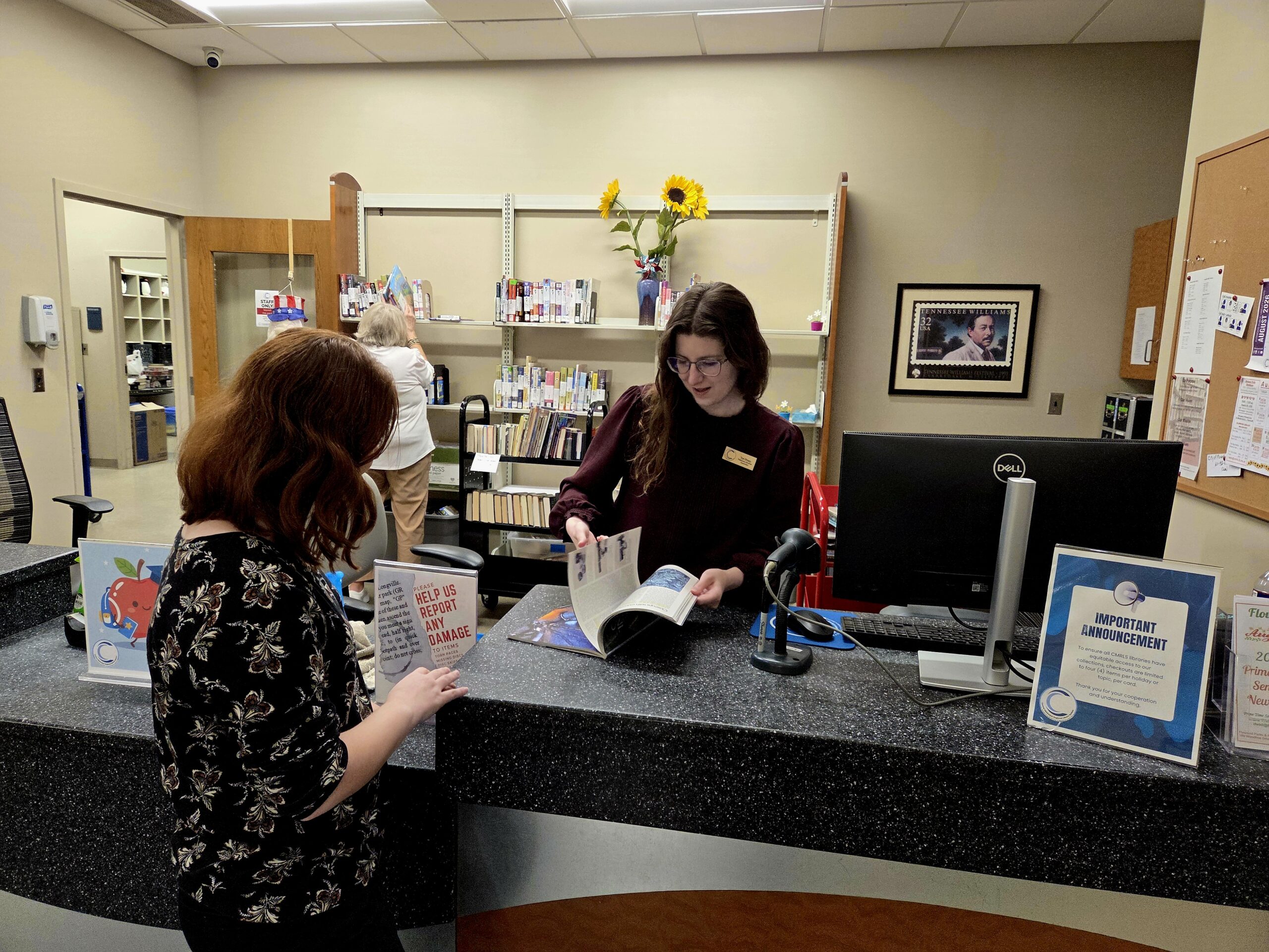 G. Chastaine Flynt Memorial Public Library staff