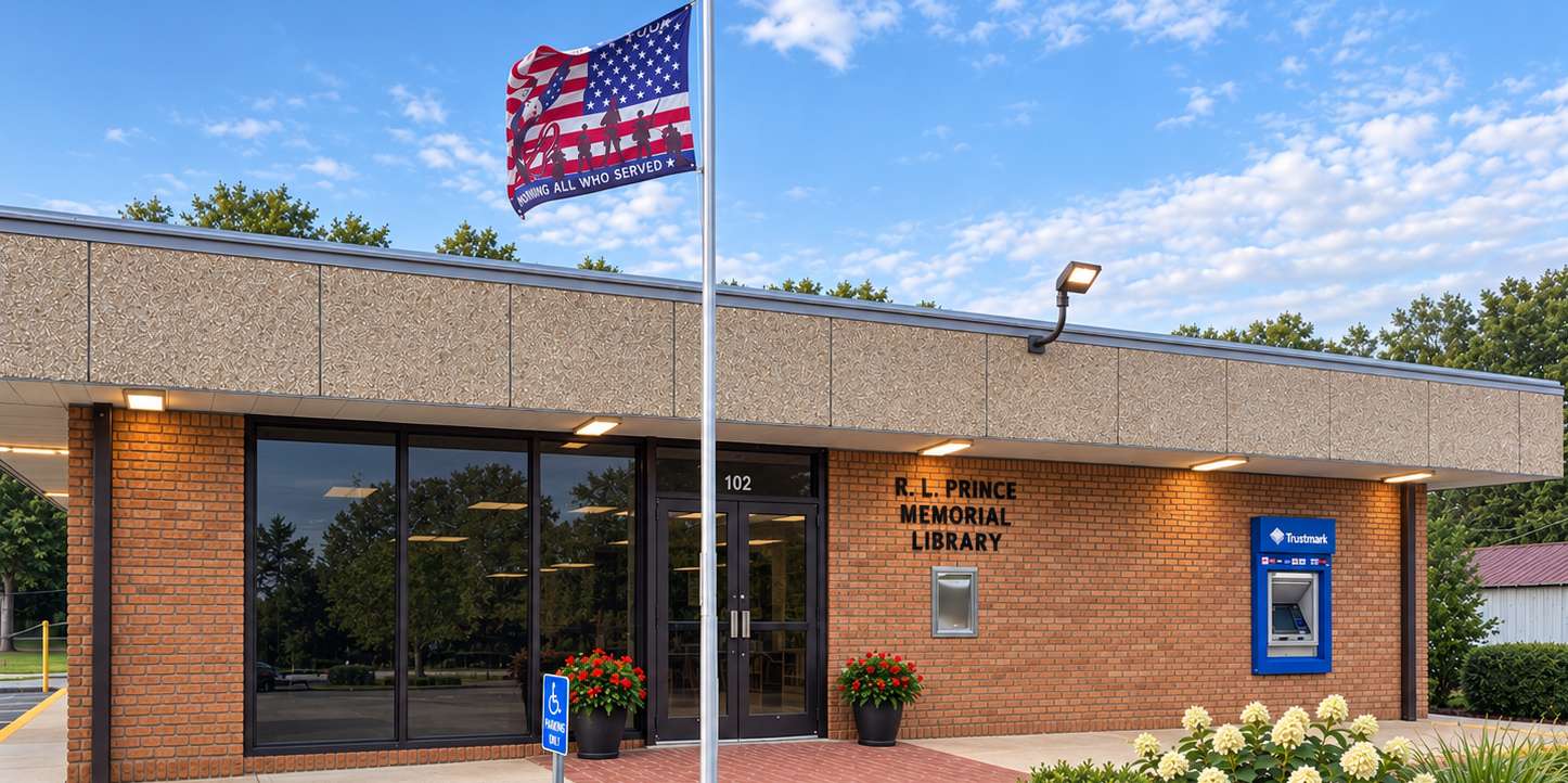 Exterior of the R. T. Prince Memorial Public Library